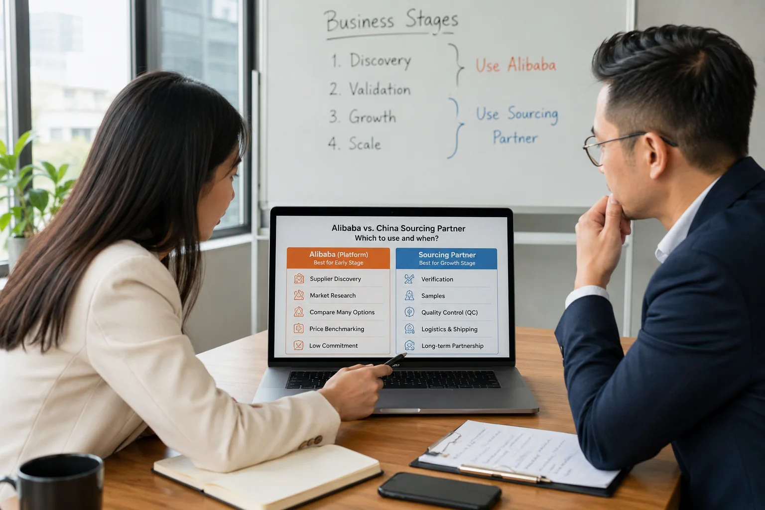 Alibaba vs China sourcing partner Alibaba vs sourcing agent