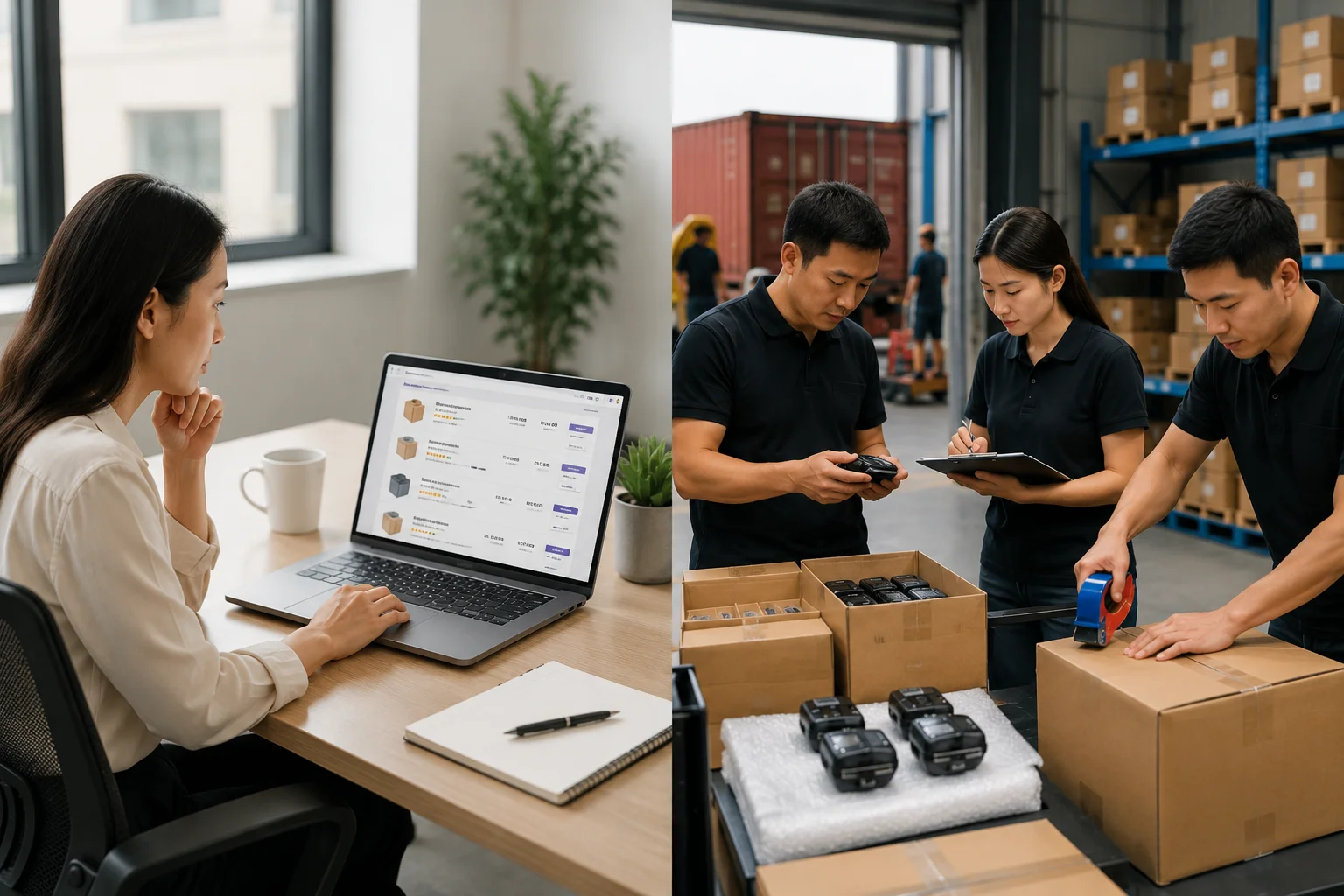 China sourcing company and Alibaba comparison China sourcing company and Alibaba comparison