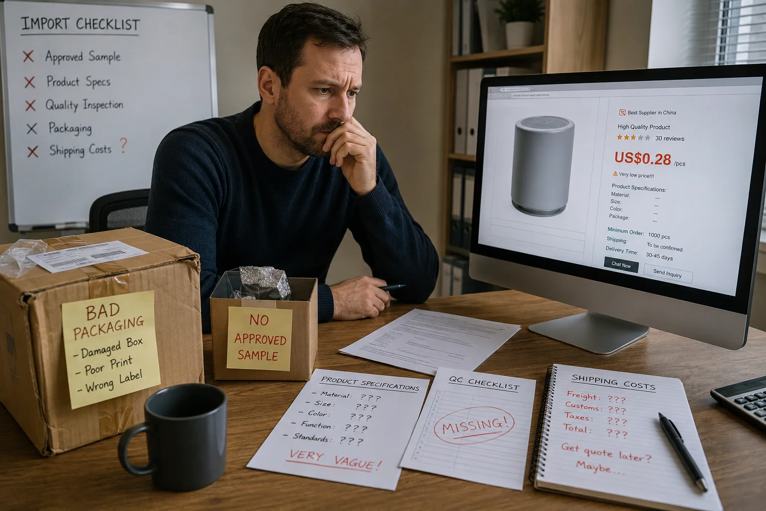 common mistakes buying from China online China buying mistakes
