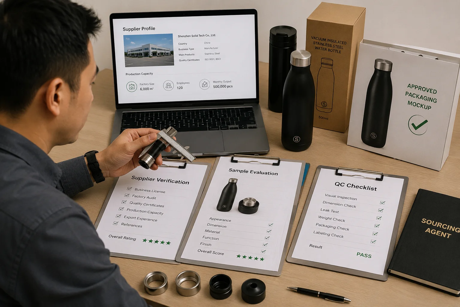 supplier verification samples QC packaging supplier verification samples QC packaging