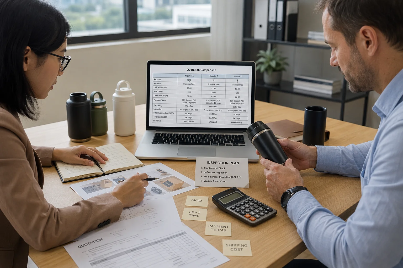 Review China supplier quotes and samples review quotes samples payment terms