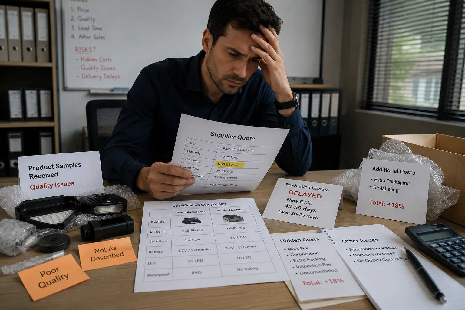 What Can Go Wrong If You Do Not Verify a Chinese Supplier Chinese supplier risk before payment