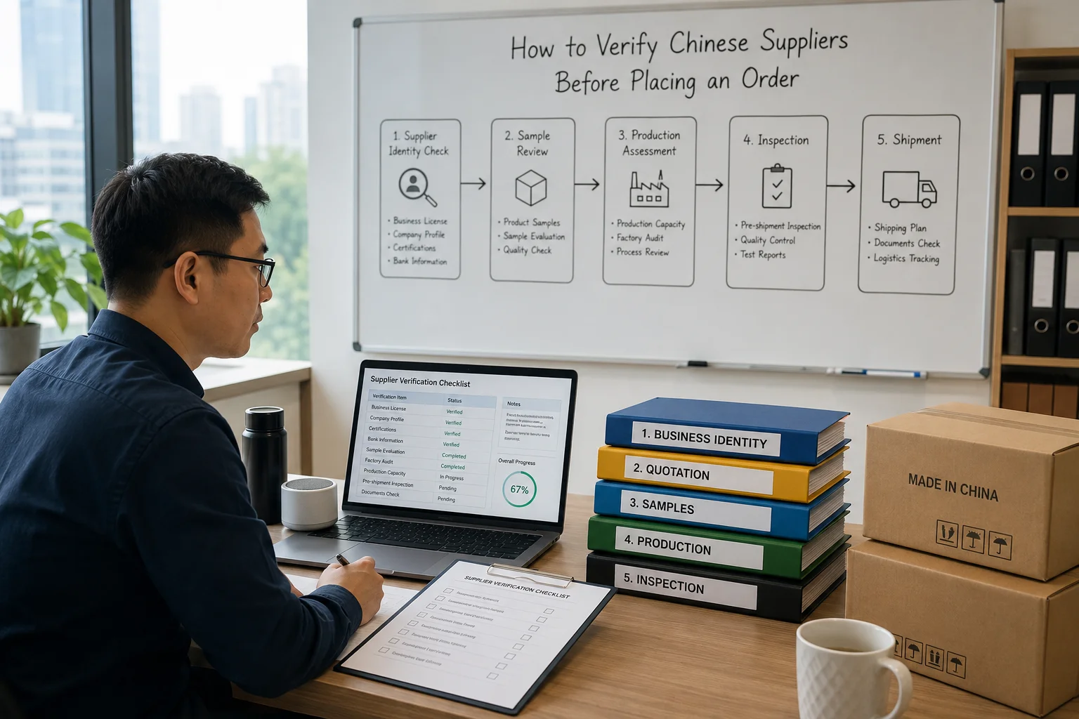 How to Verify Chinese Suppliers Before Placing an Order Chinese supplier verification before ordering