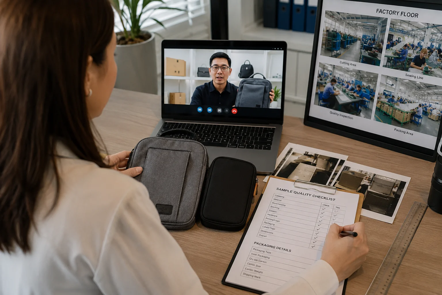 How Samples Factory Checks and Video Calls Help Reduce Supplier Risk China supplier sample factory video check