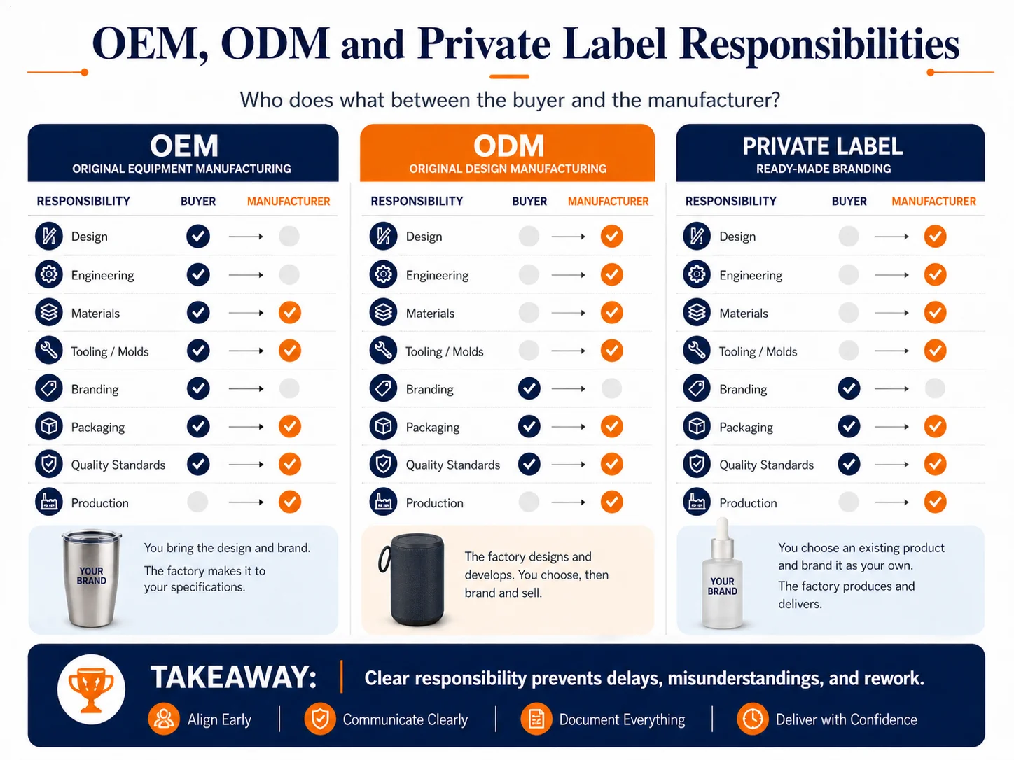 ODM Manufacturing Customization ODM manufacturing customization based on an existing supplier product design