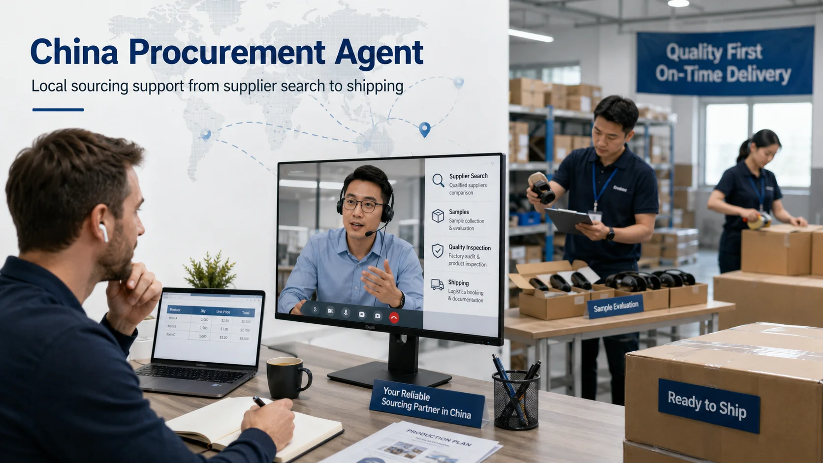 China Procurement Agent Services China procurement agent services for supplier sourcing quality control and shipping coordination