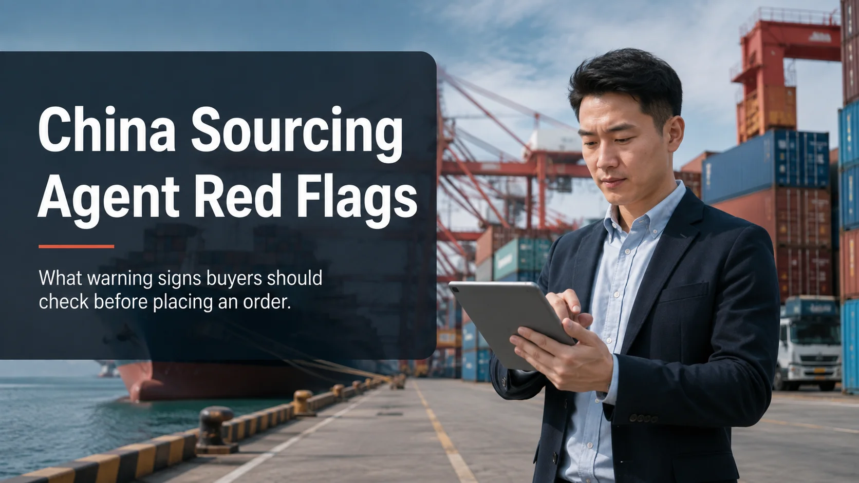 China sourcing agent red flags checklist China sourcing agent red flags for overseas buyers evaluating suppliers