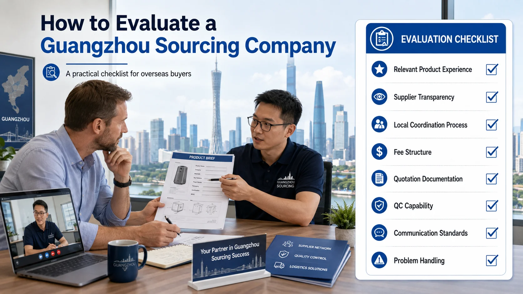 Evaluating a reliable Guangzhou sourcing agent and supplier management process