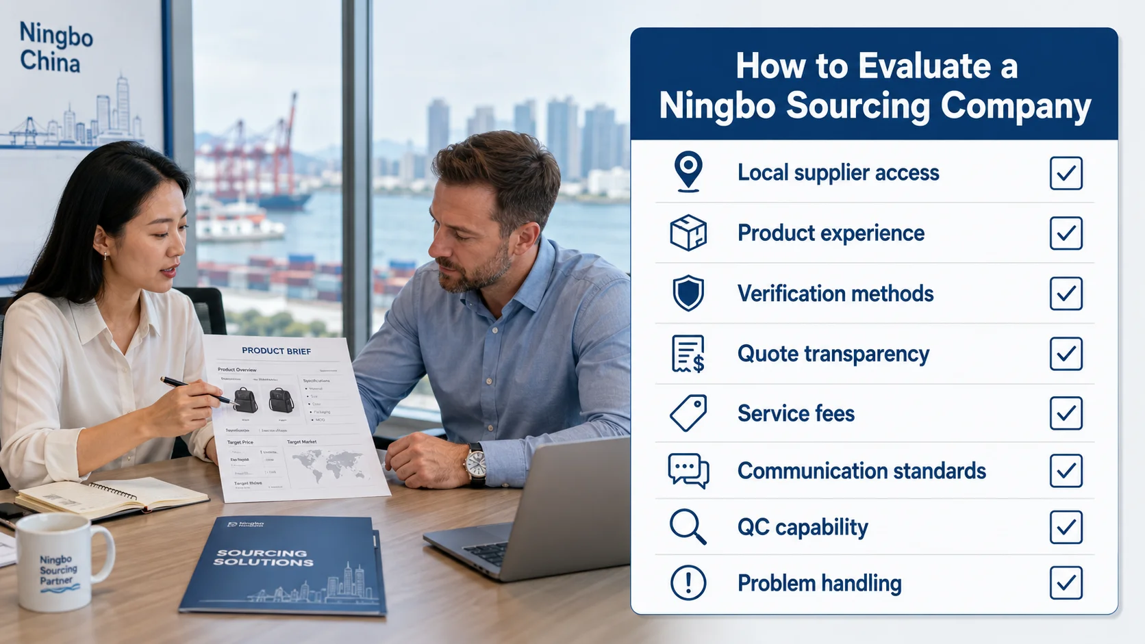 Evaluating a reliable Ningbo sourcing agent and supplier process