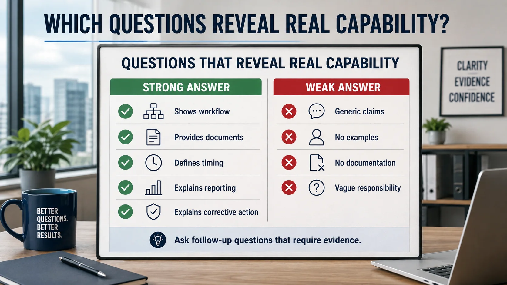 Sourcing agent due diligence questions and red flags questions to ask a China sourcing agent strong answers and warning signs