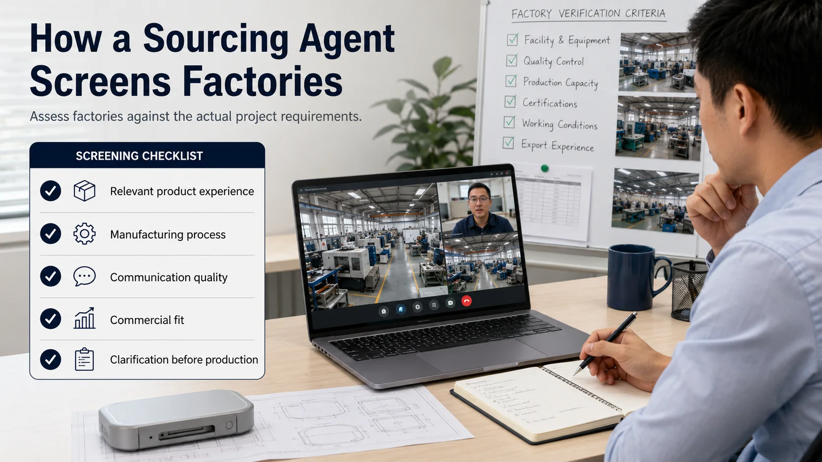 OEM manufacturer China capability screening China sourcing agent for custom products evaluating OEM manufacturer capability