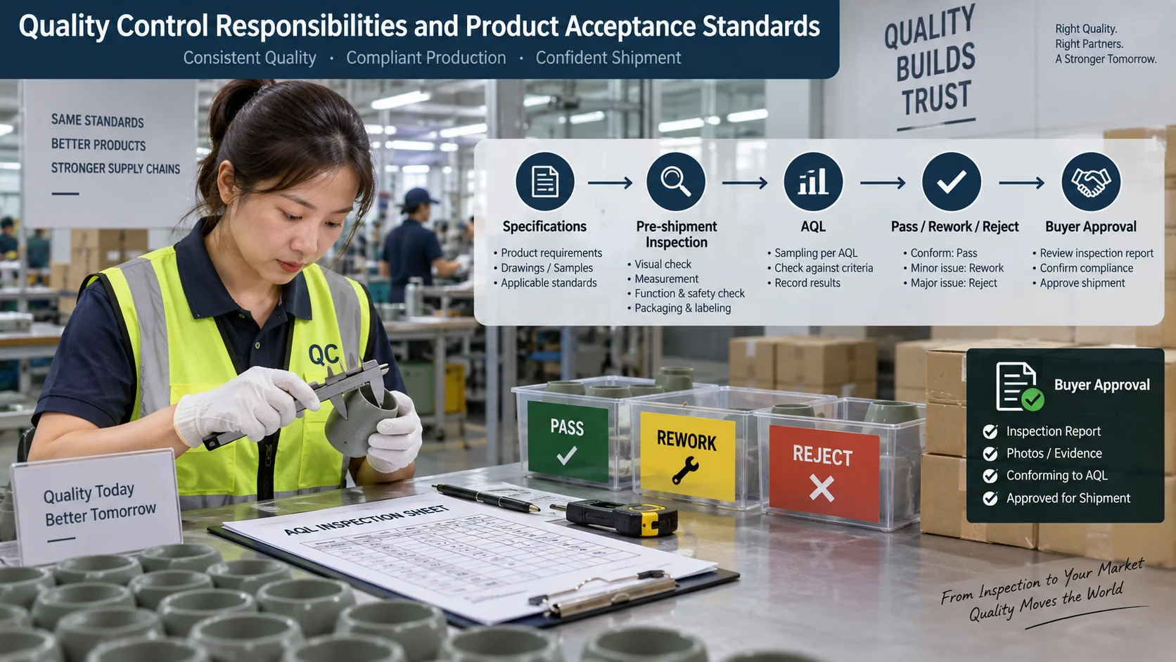 China sourcing quality control contract China sourcing agent contract quality control and AQL inspection