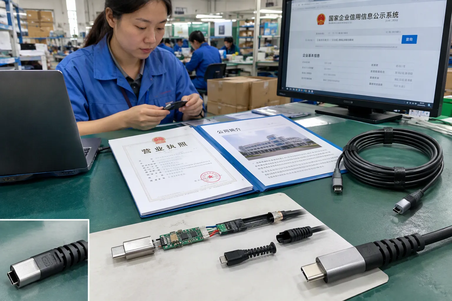 Is USB-C to USB-C enough information for a supplier quotation (from section: Is USB-C to USB-C enough information for a 