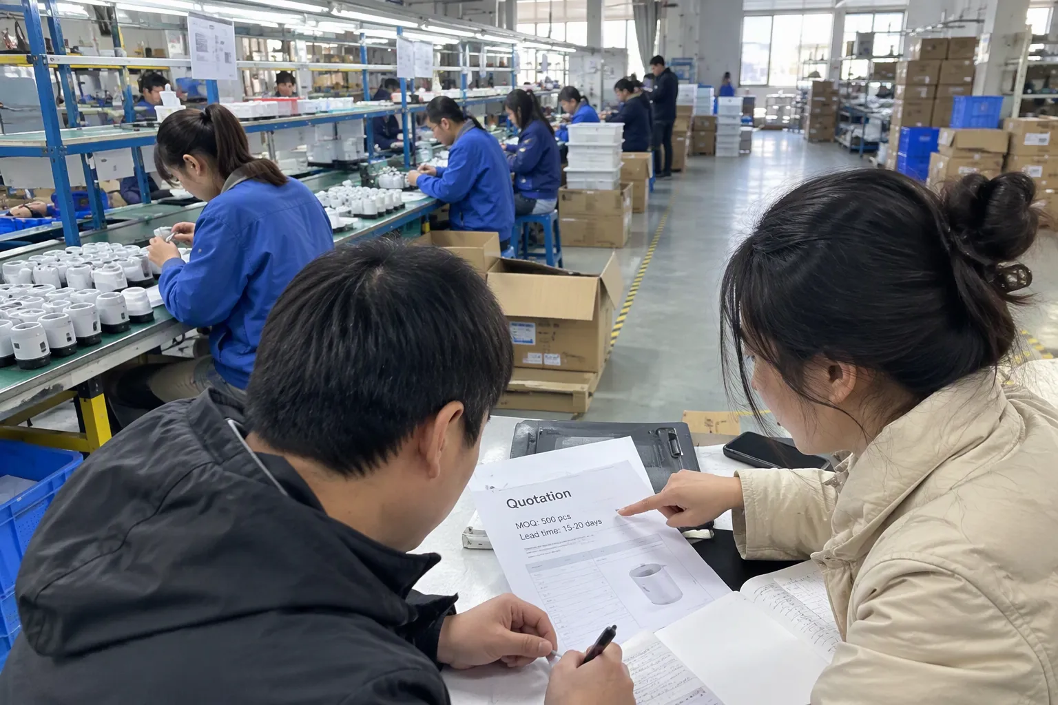 Total import cost from China is not the factory price or FOB quote (from section: Total import cost from China is not th