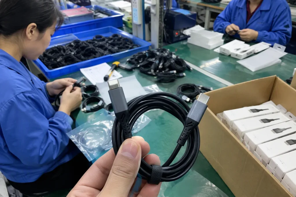 I evaluate a USB-C cable supplier in China (from section: How do I evaluate a USB-C cable supplier in China?) — How do I
