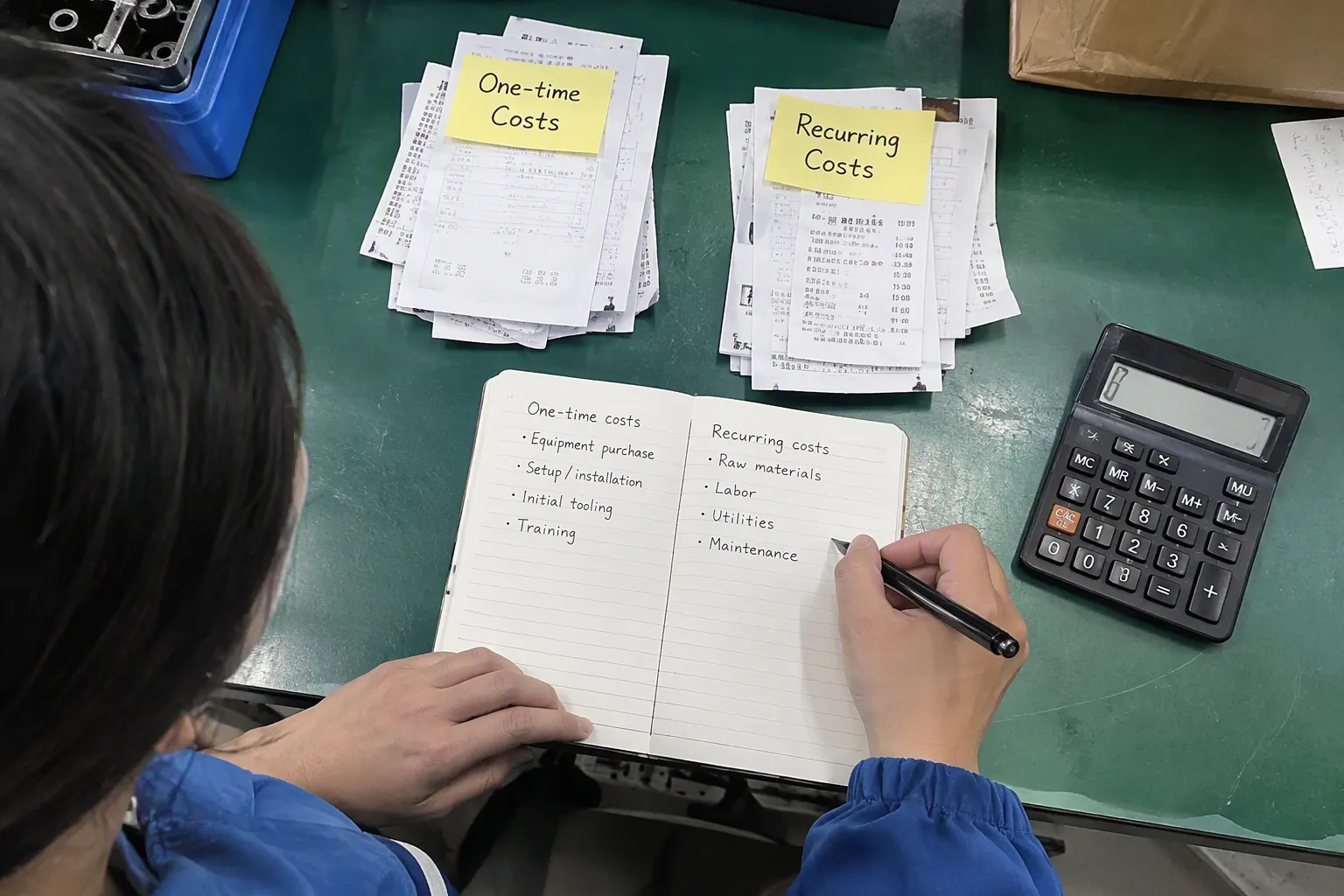 Step 2: Separate one-time and recurring costs (from section: Step 2: Separate one-time and recurring costs) — Step 2: Se