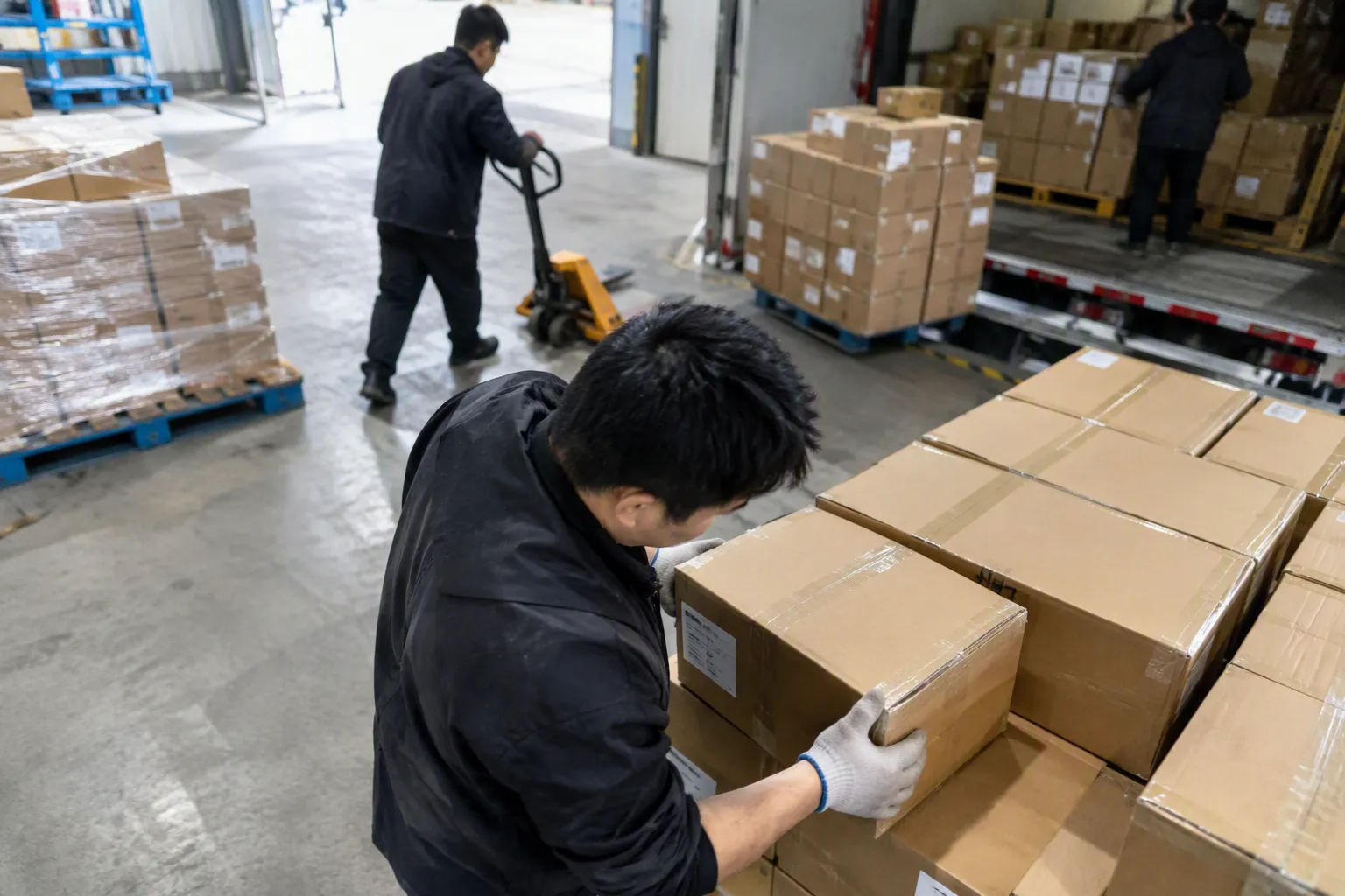 A structure affects logistics (from section: Order structure affects logistics) — Order structure affects logistics