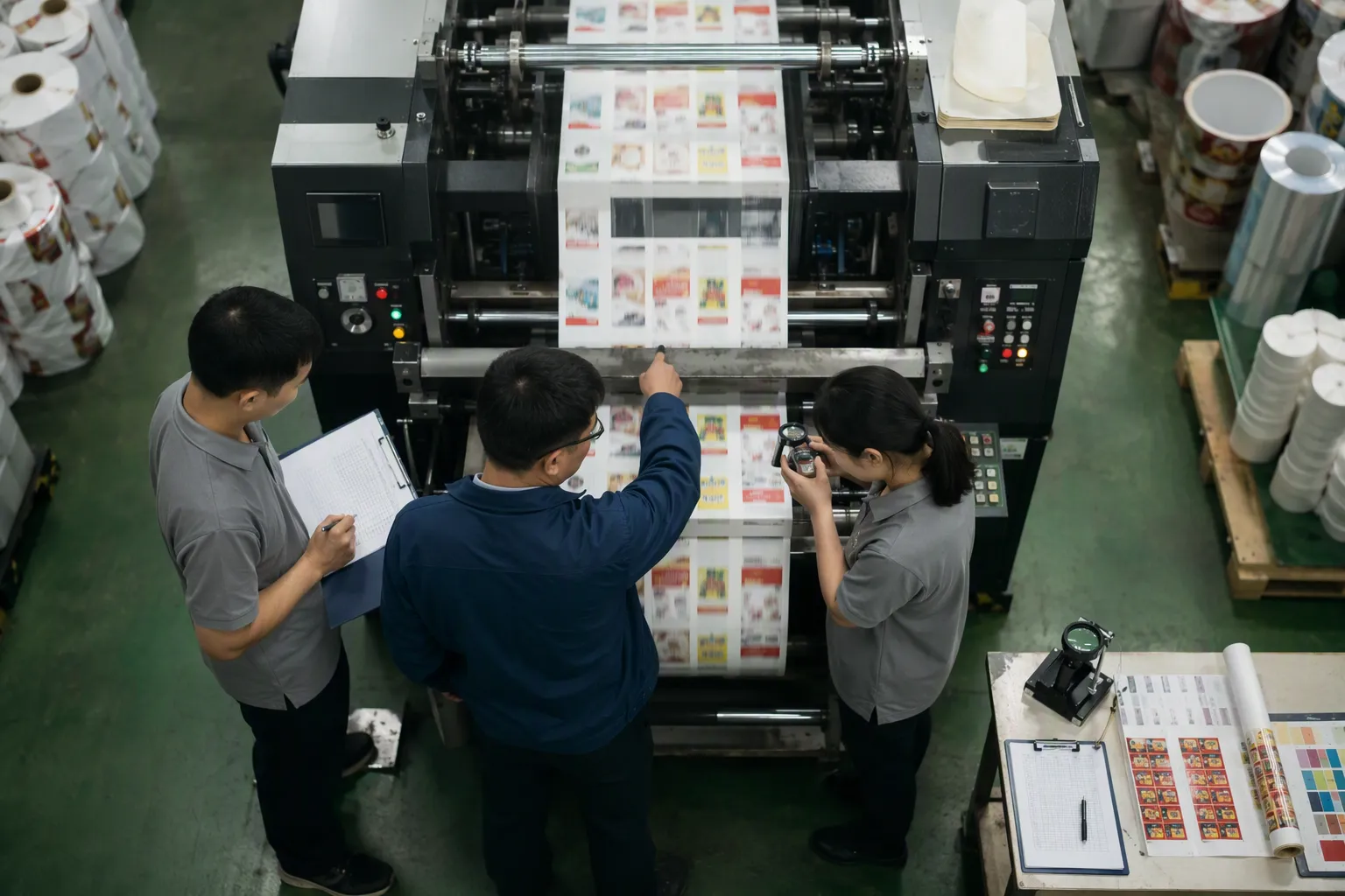 factory (from section: [The highest-risk gap is between copy approval and printing](https://www.globalvision.co/glossary