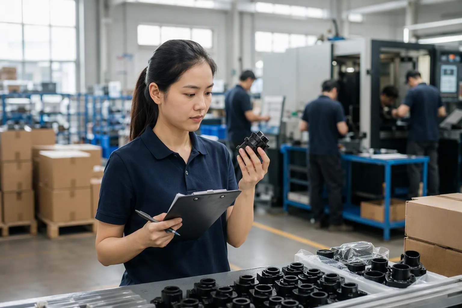 inspection (from section: Consider a Split Shipment When Timing and Cost Conflict) — Consider a Split Shipment When Timi