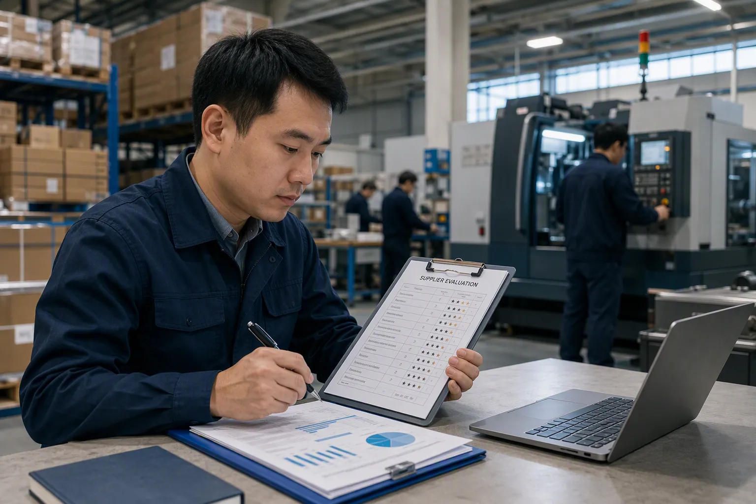 supplier evaluation (from section: A supplier meeting its own lead time may still miss the project deadline) — A supplie