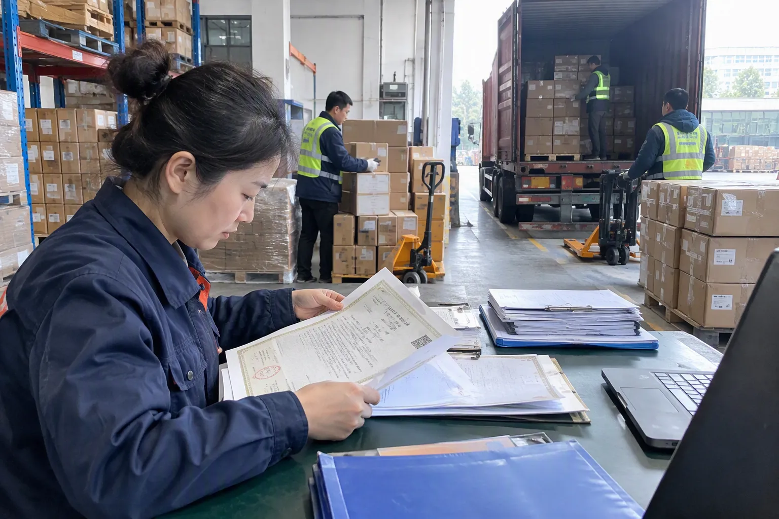 How quality control fits into LCL shipping (from section: How quality control fits into LCL shipping) — How quality cont