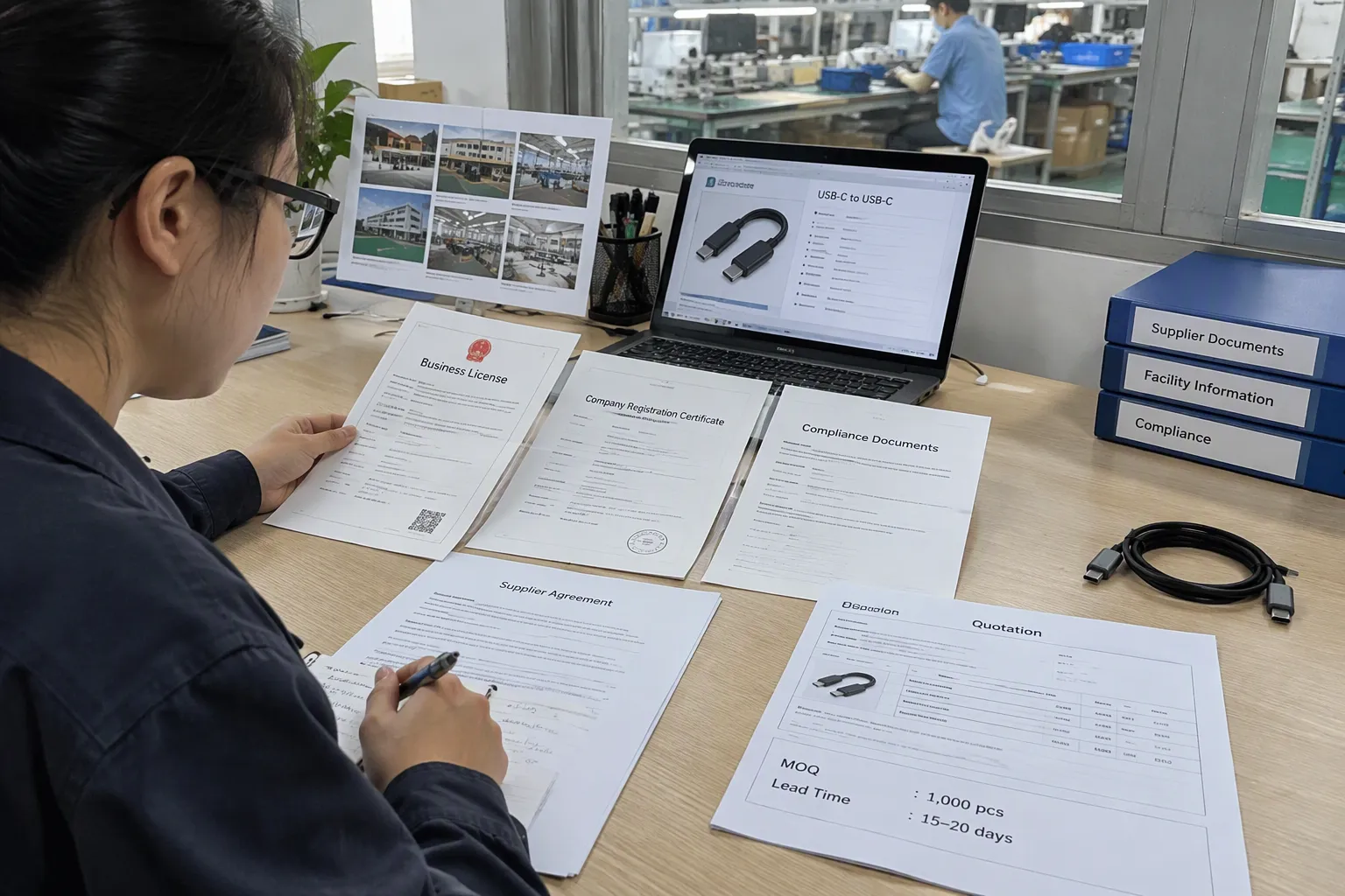 How can I manage private-label USB-C cable production (from section: How can I manage private-label USB-C cable producti