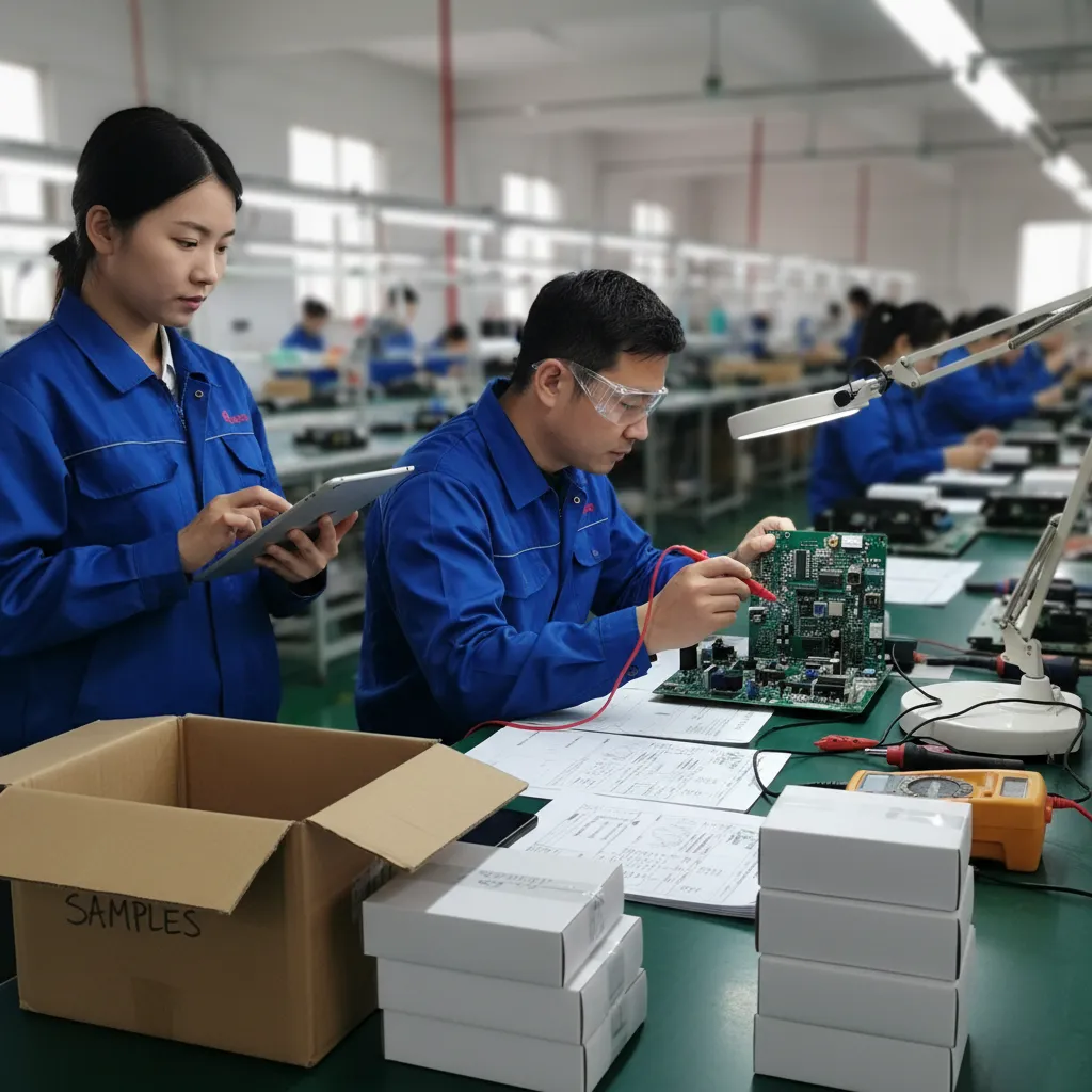 inspection (from section: Connect the Audit to Samples, Production Follow-Up, and Final Inspection) — Connect the Audit 
