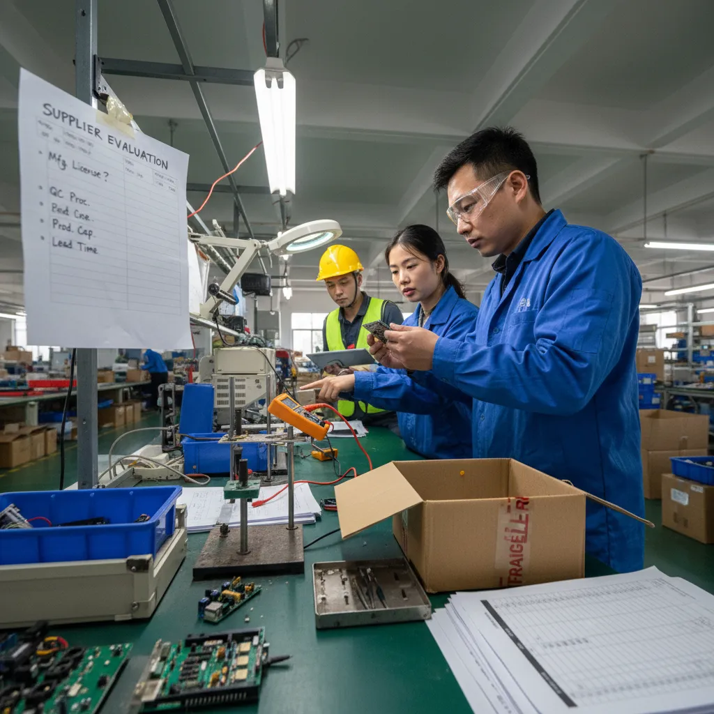 supplier evaluation (from section: Can a business license prove that a supplier is a real manufacturer?) — Can a busines