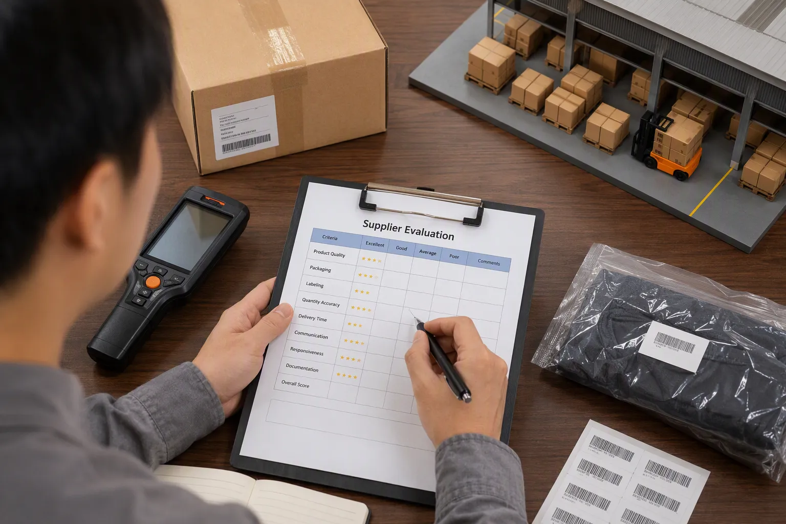 supplier evaluation (from section: What should suppliers put on cartons sent to a China warehouse?) — What should suppli