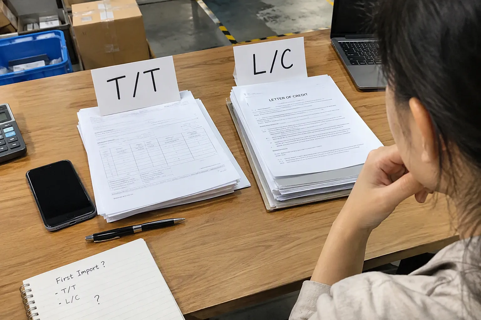 Should a first-time importer use T/T or L/C (from section: Should a first-time importer use T/T or L/C?) — Should a firs