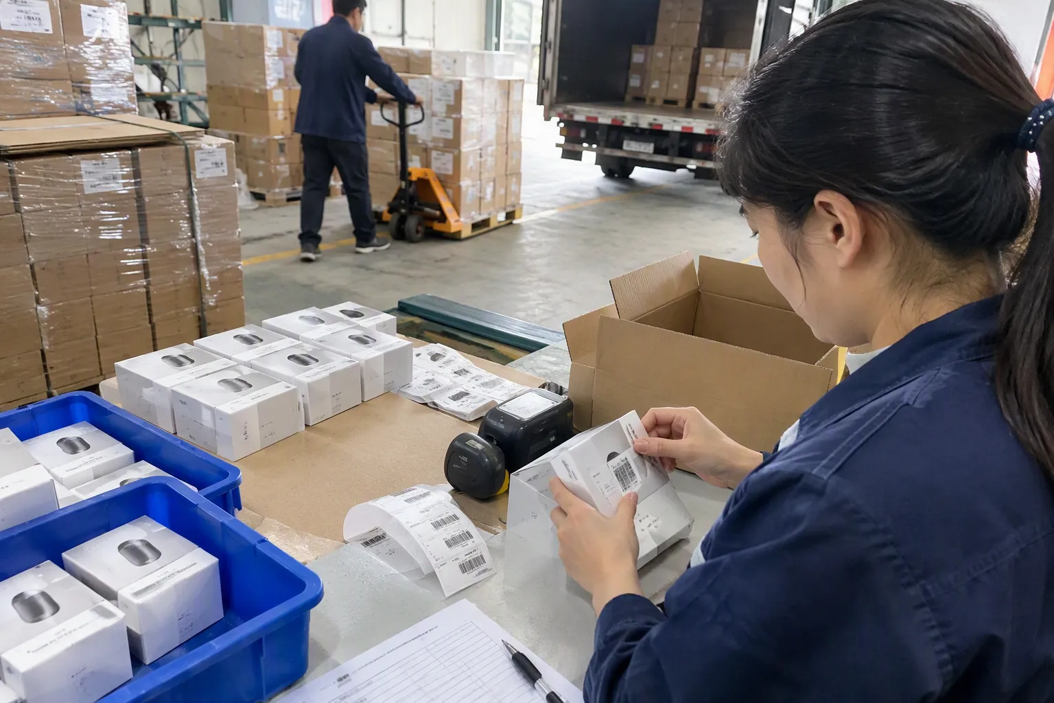Who is responsible if goods are defective after shipping (from section: Who is responsible if goods are defective after
