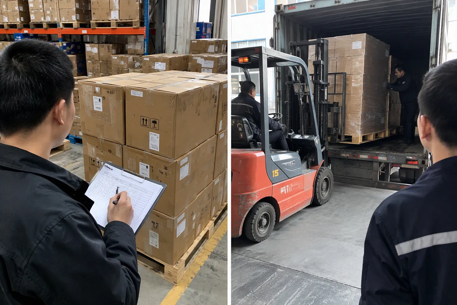 What should I send my freight forwarder before pickup (from section: What should I send my freight forwarder before pick